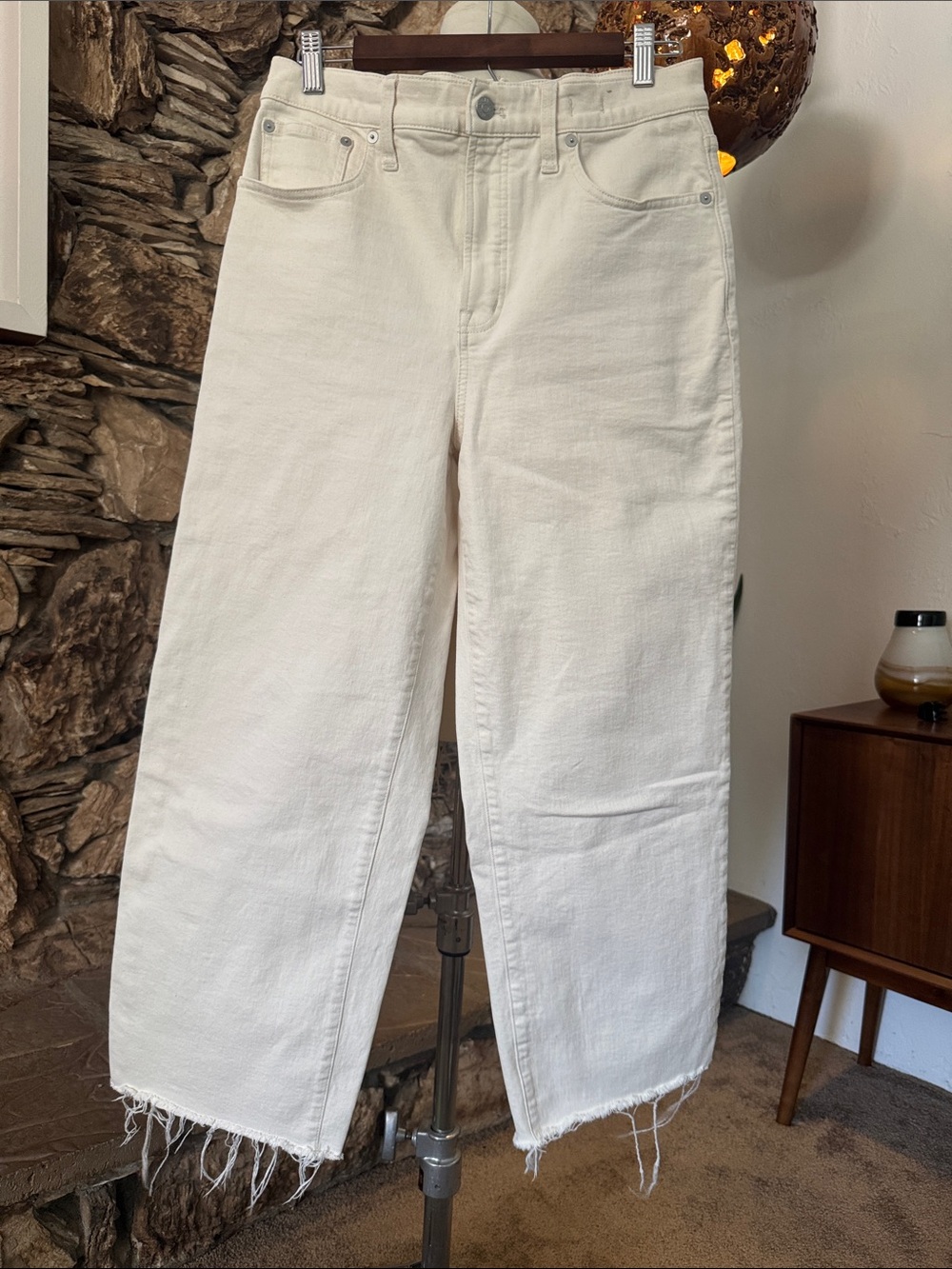 Madewell Perfect Vintage Wide Leg Cropped Jean